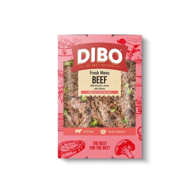 Dibo Fresh Cooked Block - Beef 400g