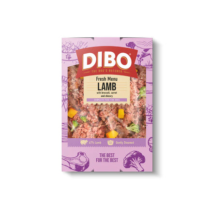 Dibo Fresh Cooked Block - Lamb 400g