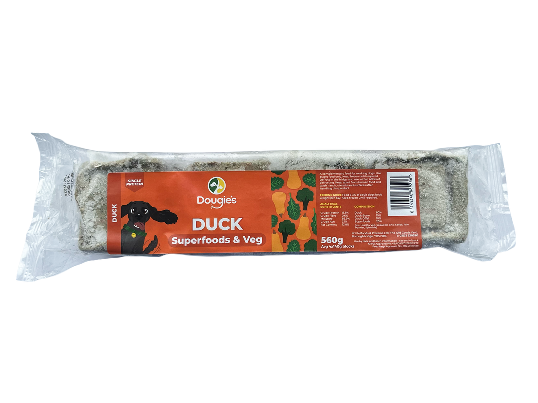 Dougie's Duck Superfoods & Veg 560g