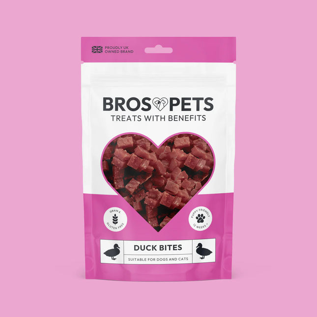 Bros Pets Duck Bites 100g