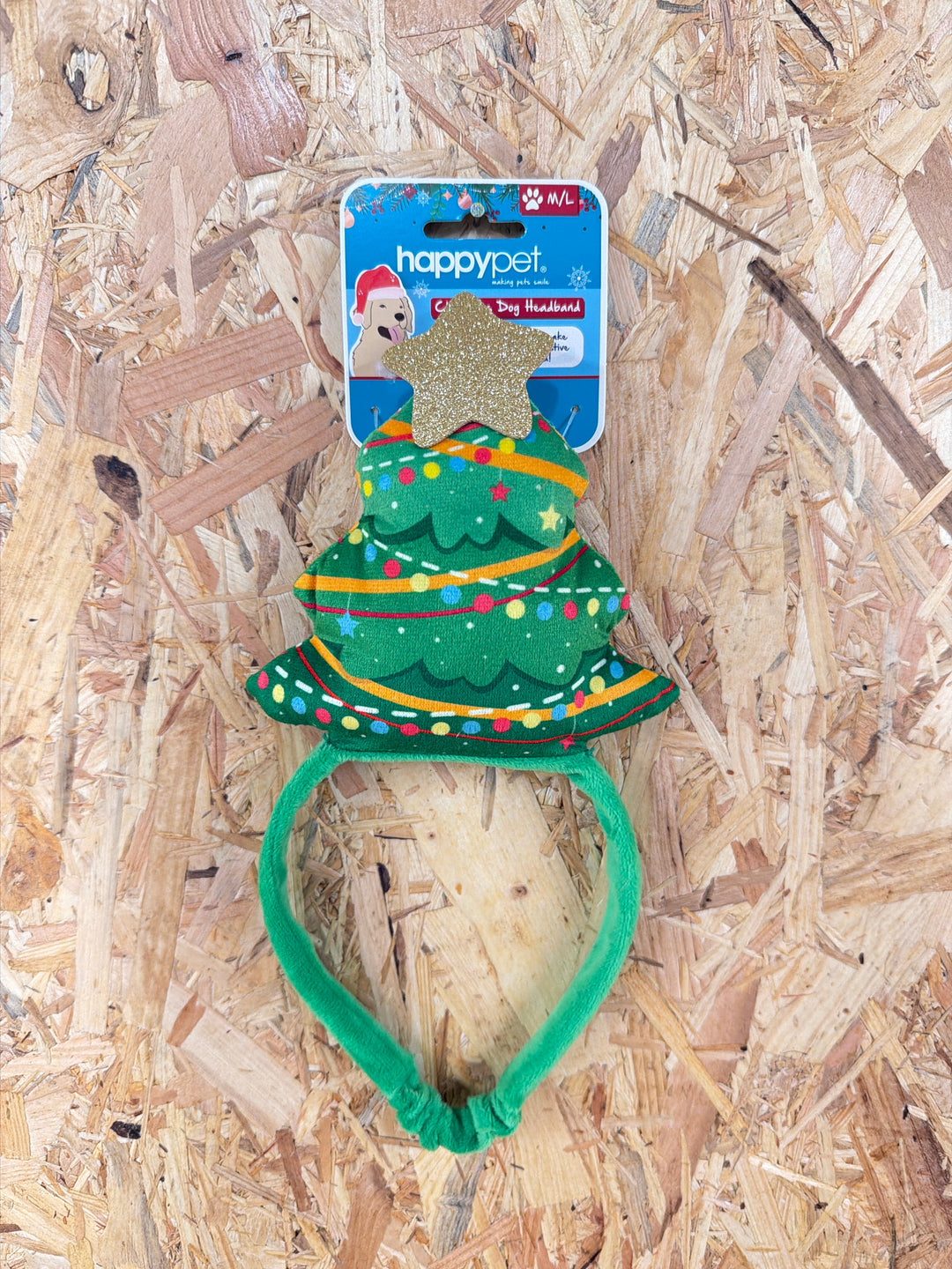 Happy Pet Christmas Tree Headband