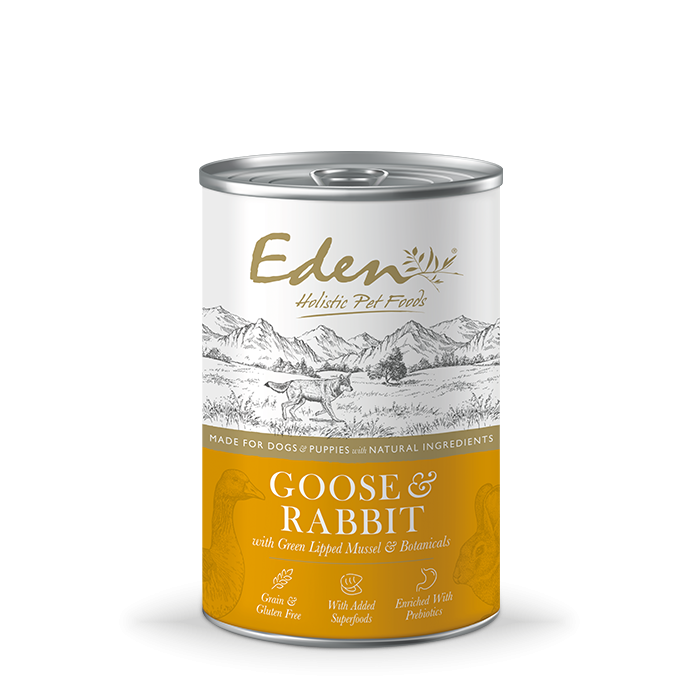 Eden Holistic Pet Food Tinned Goose & Rabbit 400g