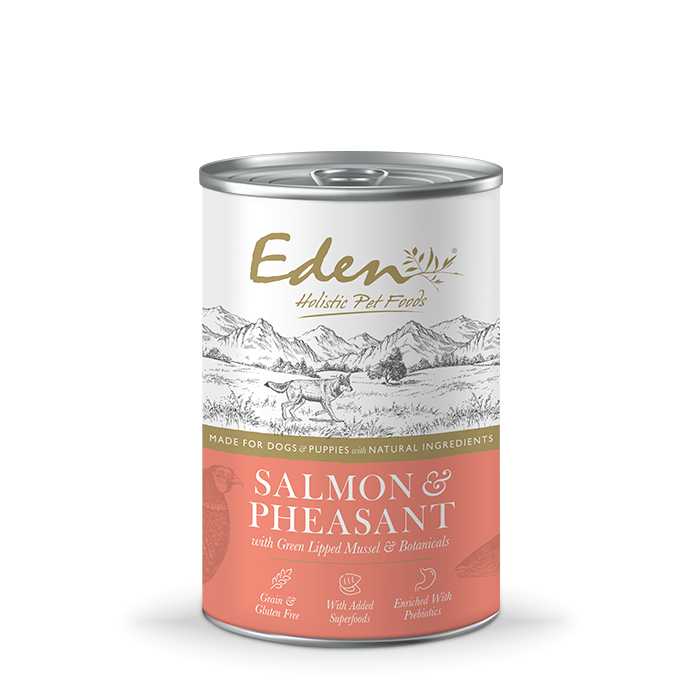 Eden Holistic Pet Food Tinned Salmon & Pheasant 400g