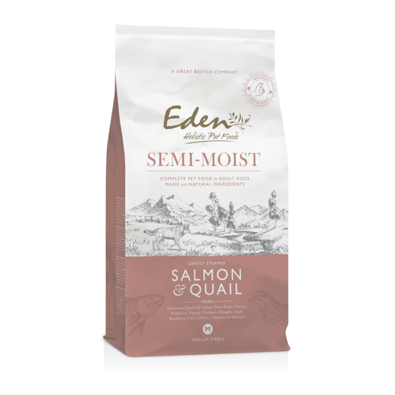 Eden Semi-Moist Complete Pet Food Salmon & Quail