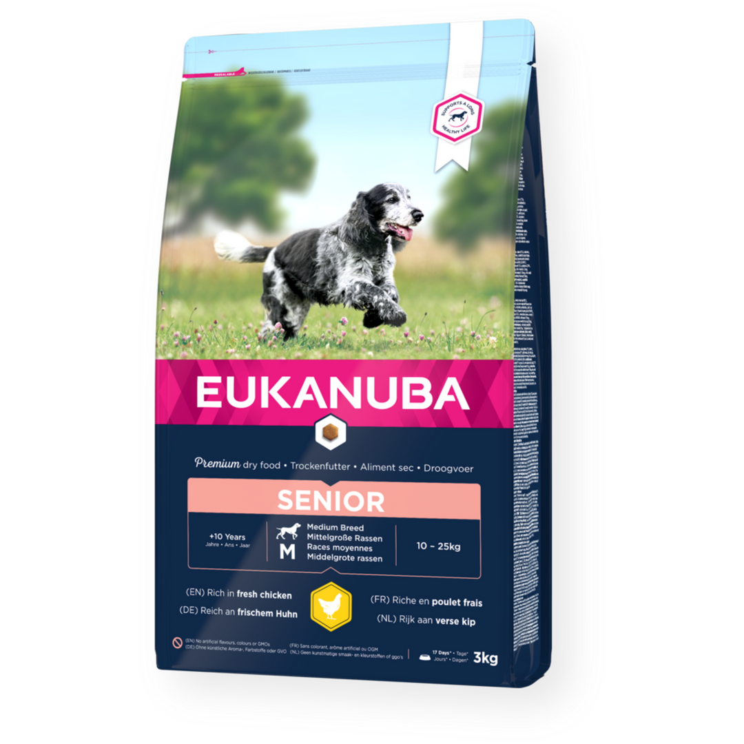 Eukanuba Senior Medium - Fresh Chicken 12kg