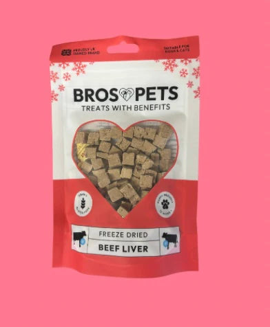 Bros Pets Freeze Dried Beef Liver Bites