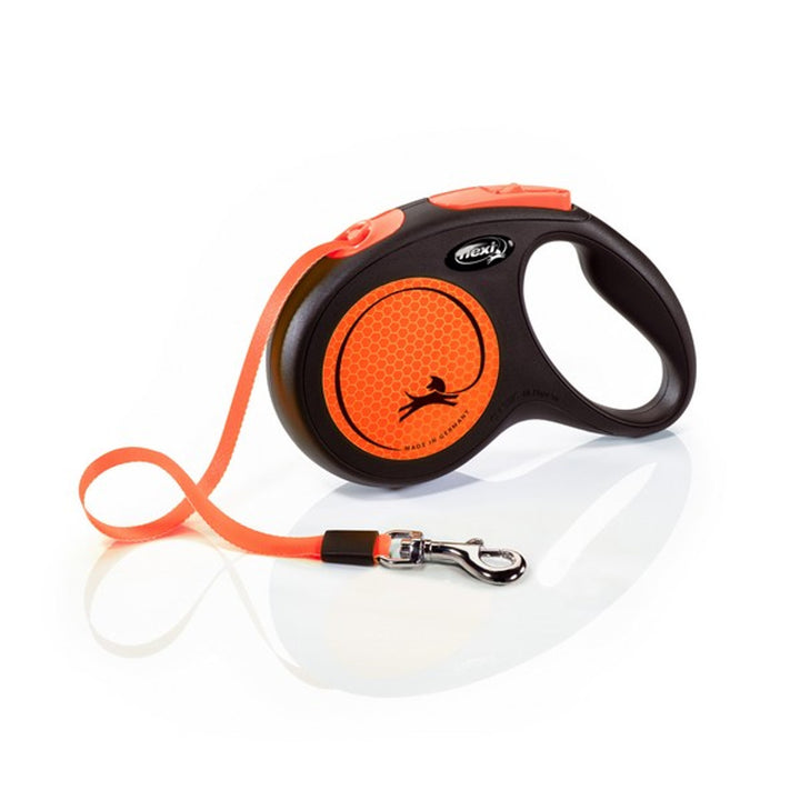 Flexi Neon Retractable 5m Lead