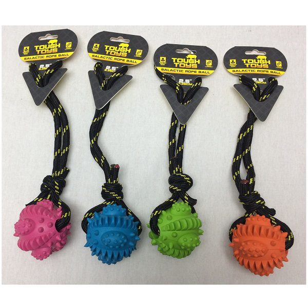 Happy Pet Tuff Toys Galactic Rope Ball
