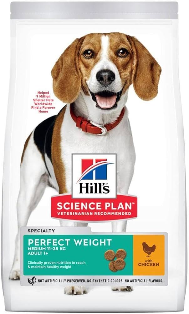 Hills Perfect Weight with Chicken 12kg