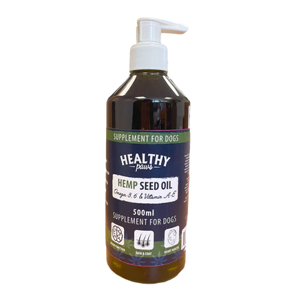Healthy Paws Hempseed Oil 500ml
