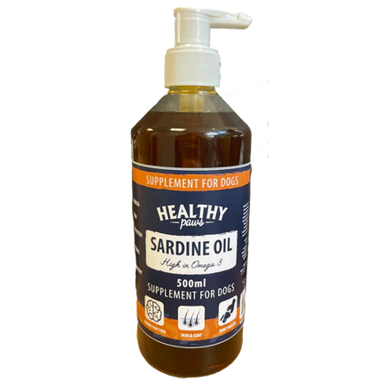 Healthy Paws Sardine Oil 500ml
