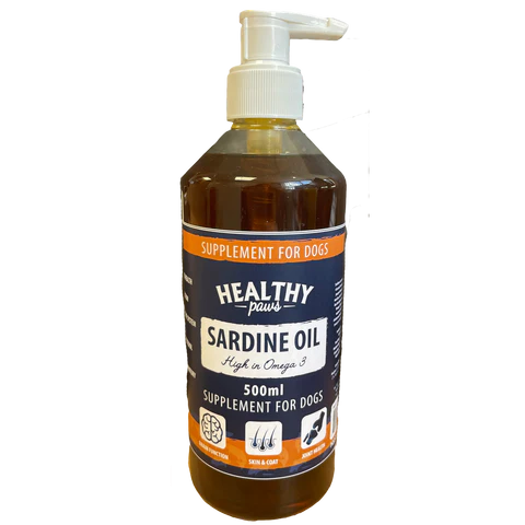 Healthy Paws Sardine Oil 500ml