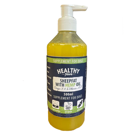 Healthy Paws Sheepfat with Hemp Oil Supplement