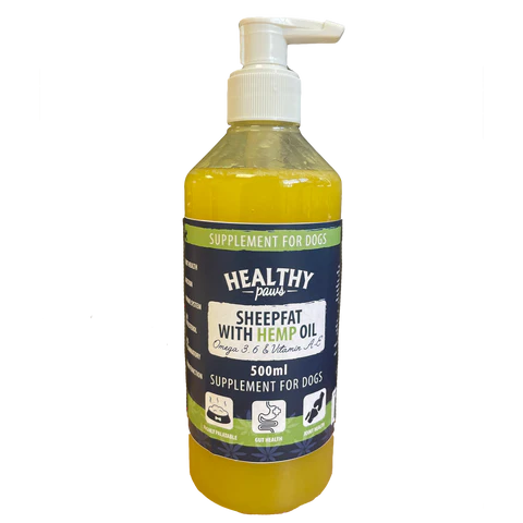 Healthy Paws Sheepfat with Hemp Oil Supplement