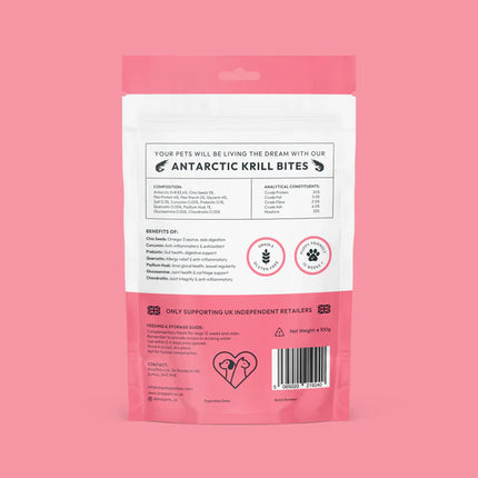 Bros Pets Antarctic Krill Bites 100g