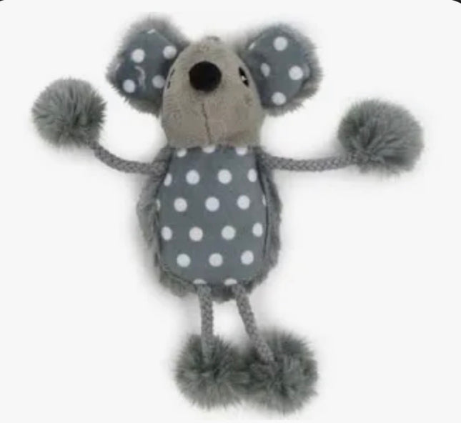 Ancol Big Polka Mouse Cat Toy