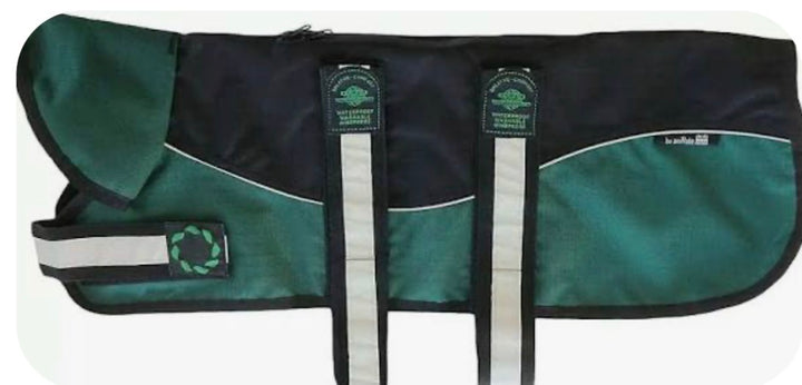Animate Black/Green Unpadded Harness Coat