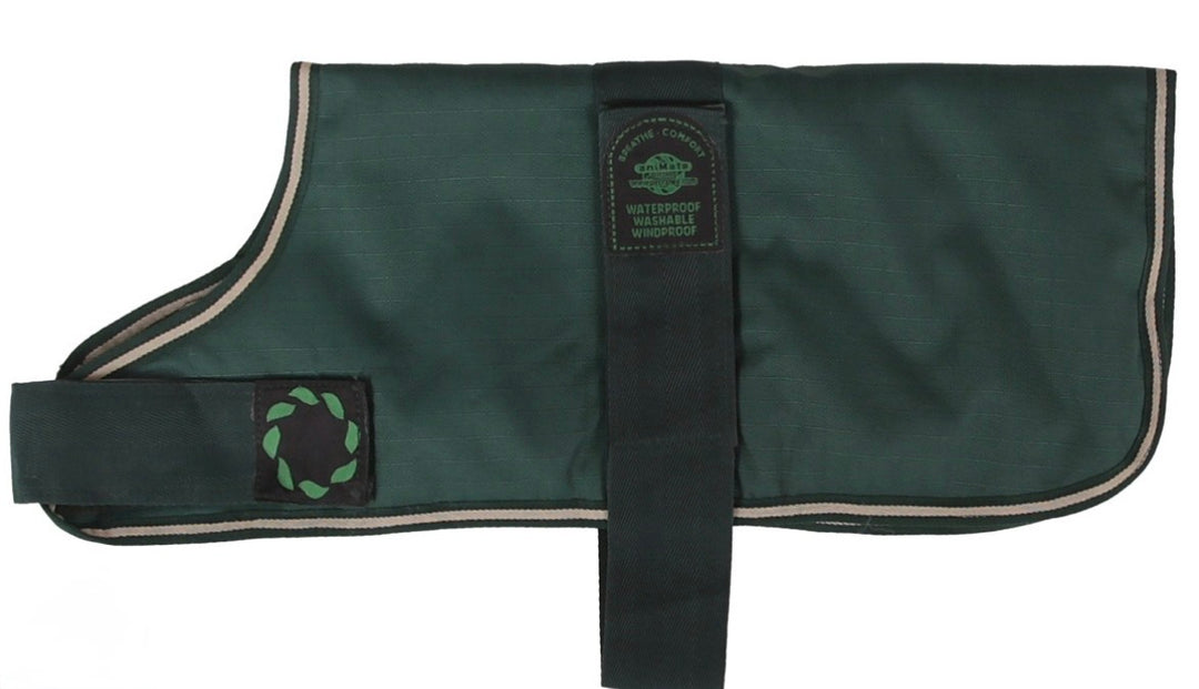 Animate Bottle Green Padded Coat