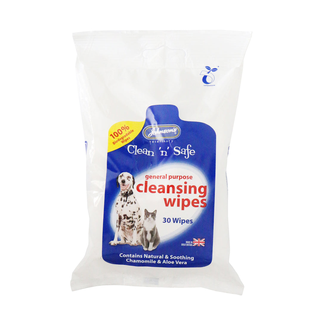 Johnsons Cleansing Wipes 30 Wipes