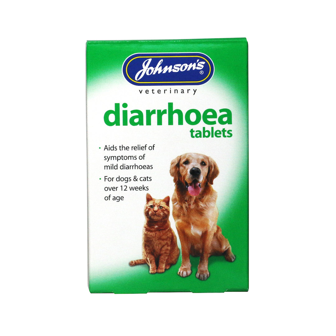 Johnsons Diarrhoea Tablets for Dogs and Cats