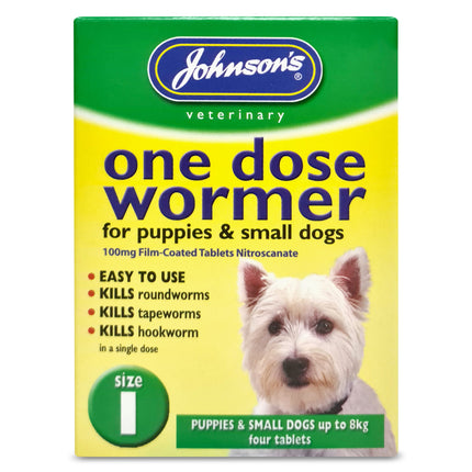 Johnsons One Dose Wormer Size 1