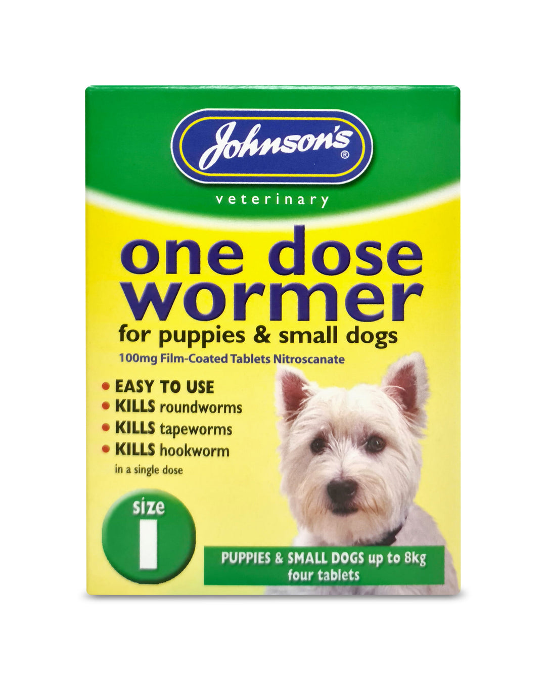 Johnsons One Dose Wormer Size 1