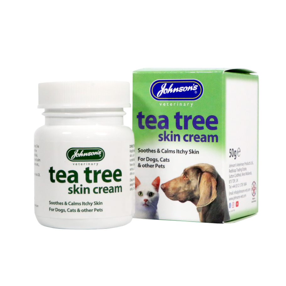 Johnsons Tea-Tree Skin Cream 50g