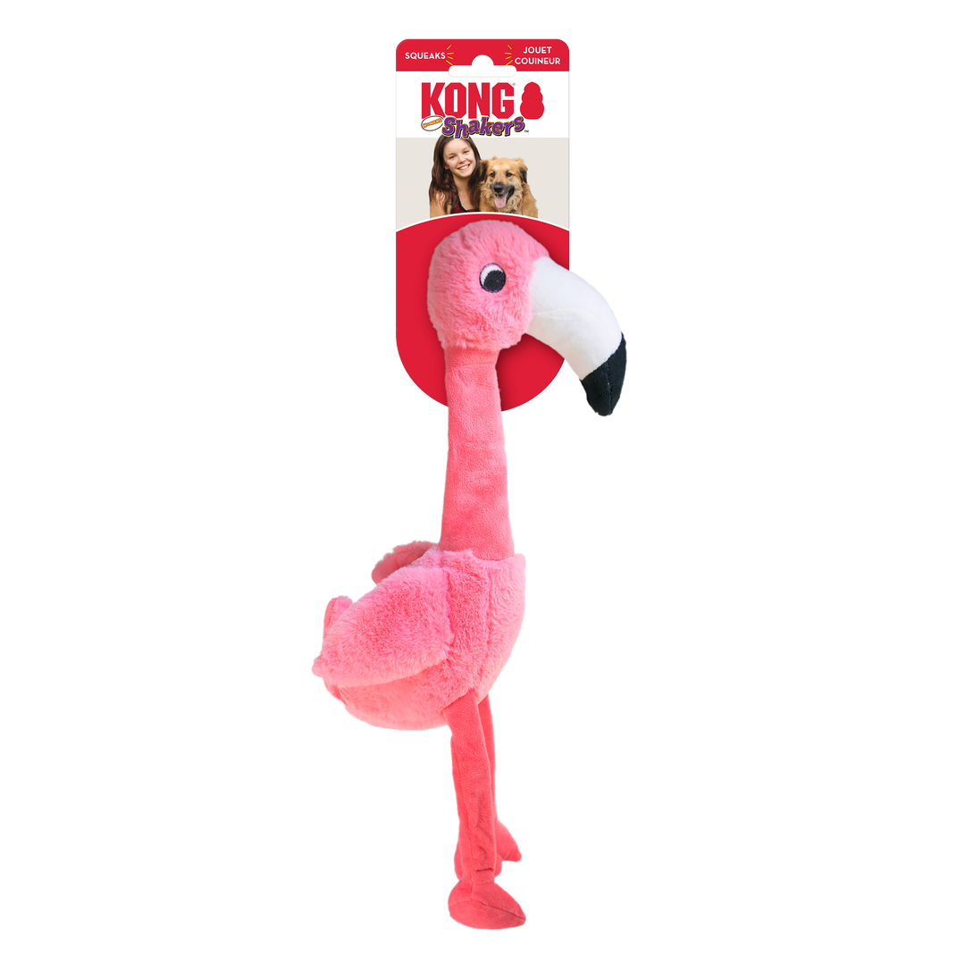 KONG Honkerz Shaker Flamingo