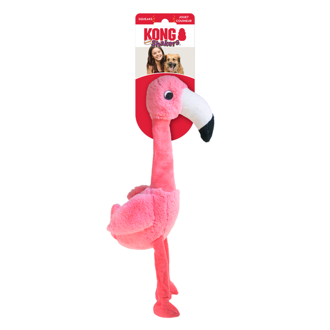 KONG Honkerz Shaker Flamingo