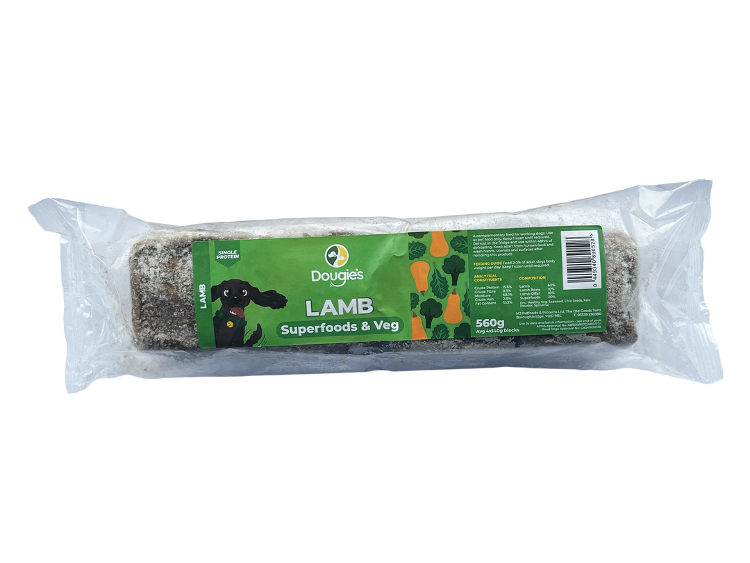 Dougie's Lamb Superfoods & Veg 560g
