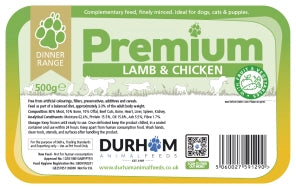 DAF Premium Lamb & Chicken Dinner, with Fruit & Veg