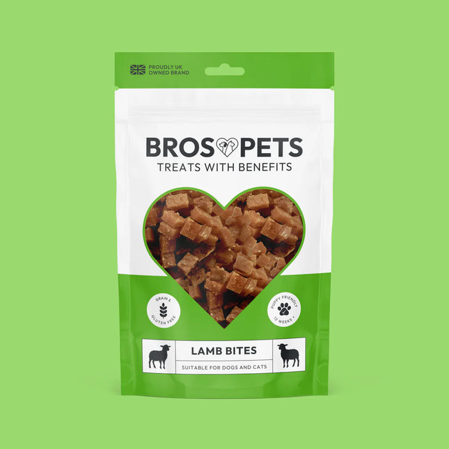 Bros Pets Lamb Bites 100g
