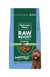 Natures Menu Freeze Dried Raw Boost Trout 1.5kg