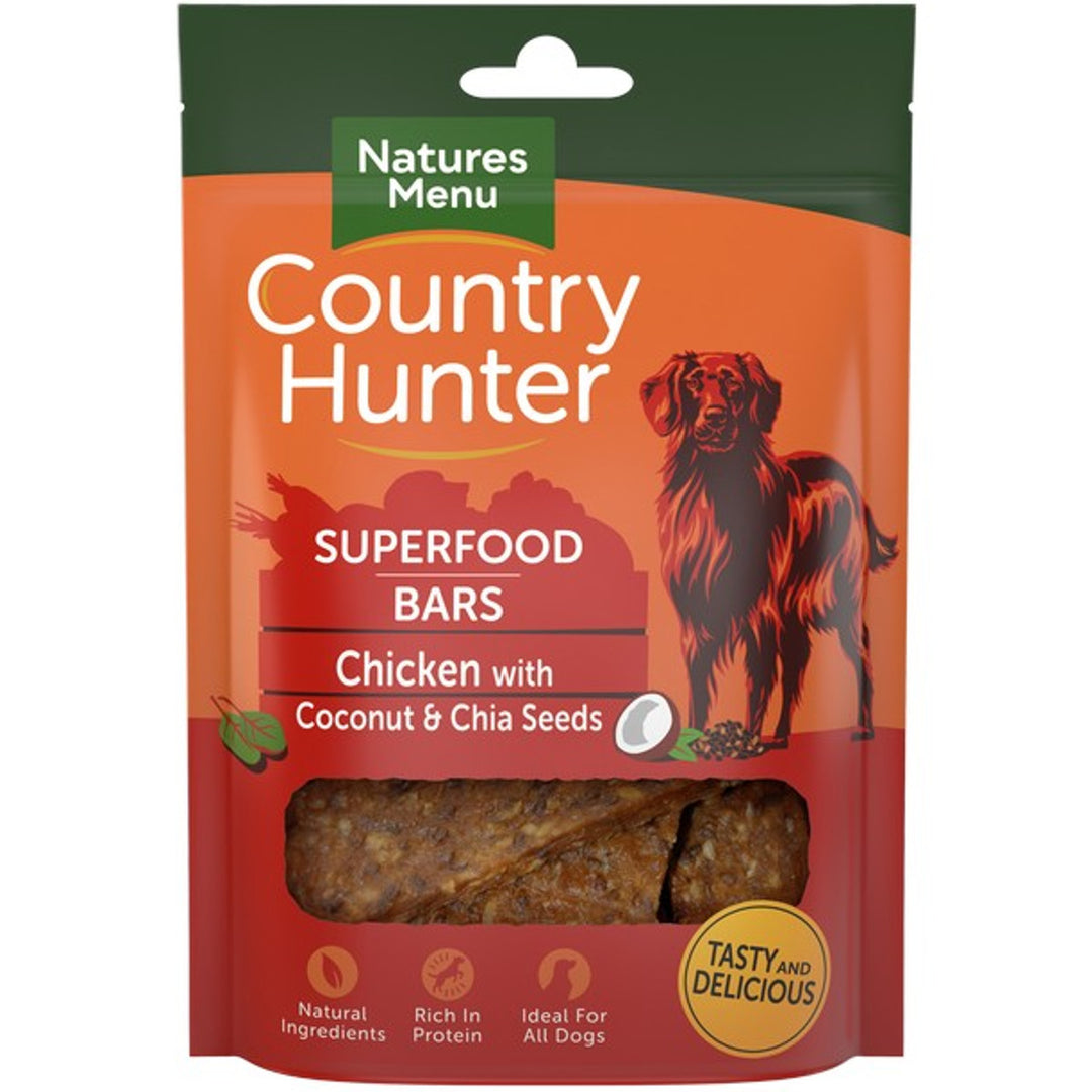 Natures Menu Country Hunter Superfood Bar Chicken