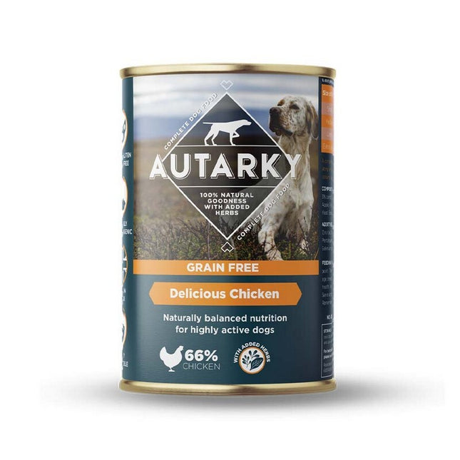 Autarky Grain Free Delicious Chicken Tins 395g