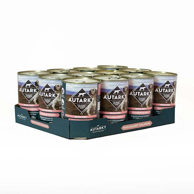 Autarky Grain Free Succulent Salmon Tins 395g