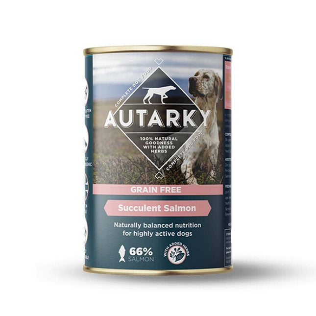 Autarky Grain Free Succulent Salmon Tins 395g