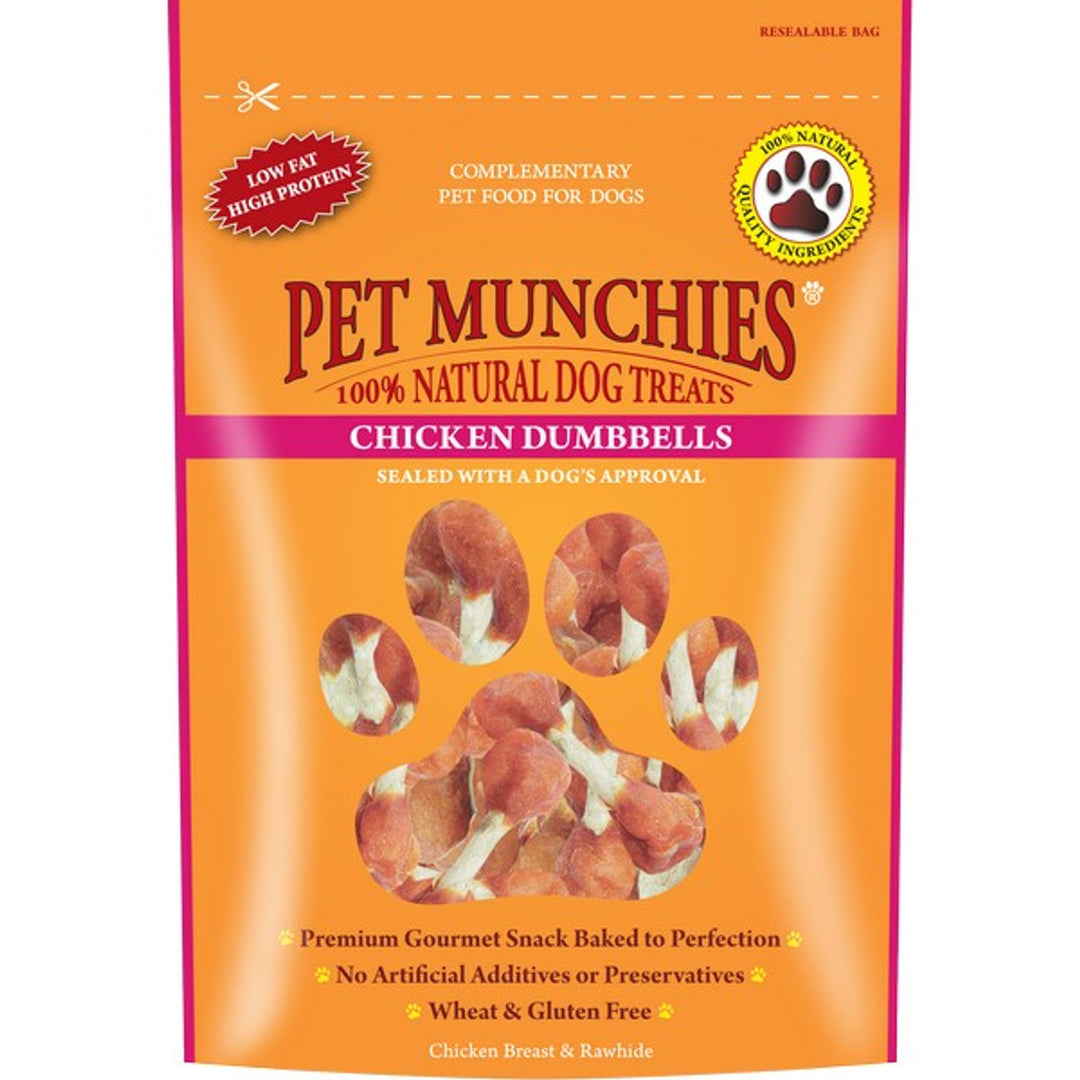 Pet Munchies Chicken Breast Dumbbells