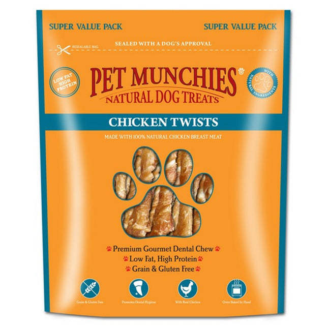 Pet Munchies Chicken Twists - 290g