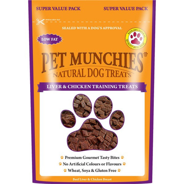 Pet Munchies Liver & Chicken Training Treats 150g