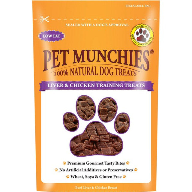 Pet Munchies Liver & Chicken Training Treats 50g