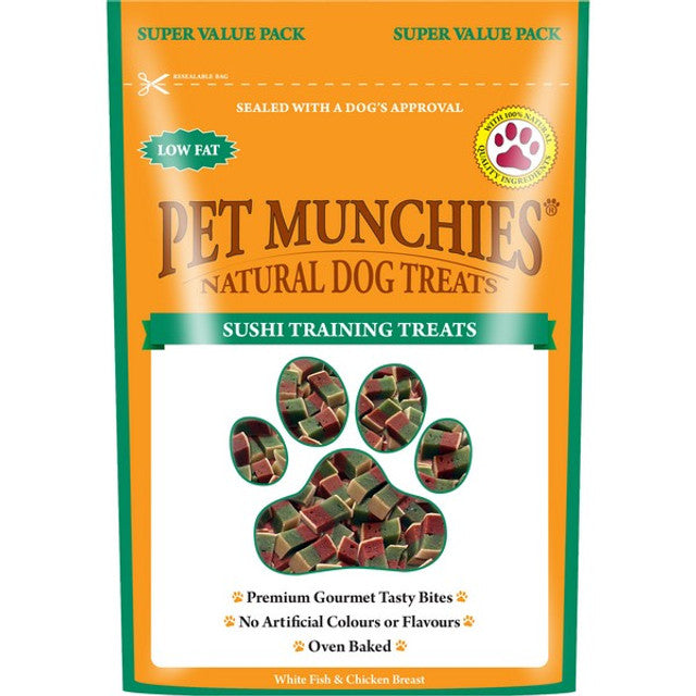 Pet Munchies Sushi Training Treats - 150g