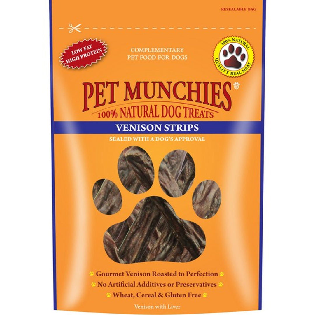 Pet Munchies Venison Strips