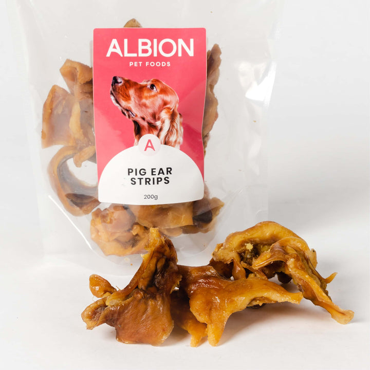 Albion Pigs Ear Strips 500g