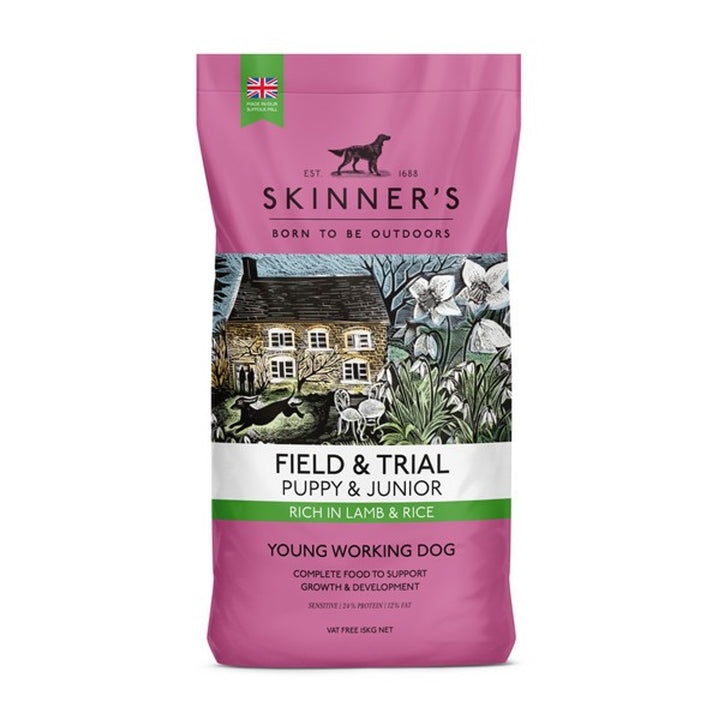 Field & Trial Puppy Lamb & Rice 15kg