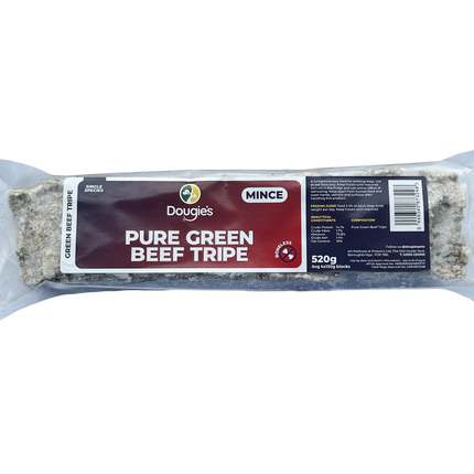 Dougie's Pure Green Beef Tripe 560g