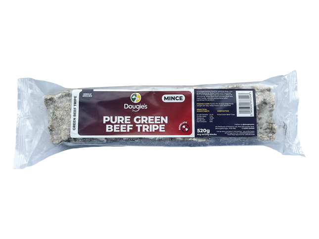 Dougie's Pure Green Beef Tripe 560g