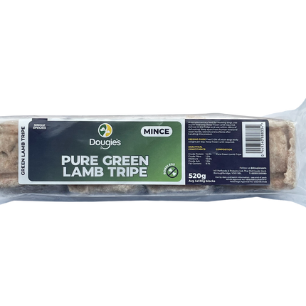 Dougie's Pure Green Lamb Tripe 560g