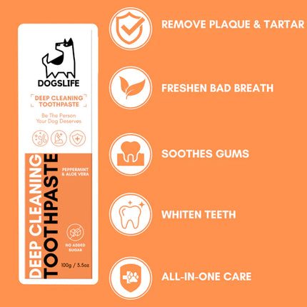 DogsLife Dog Deep Cleaning Toothpaste