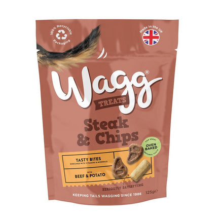 Wagg Steak and Chips Treats